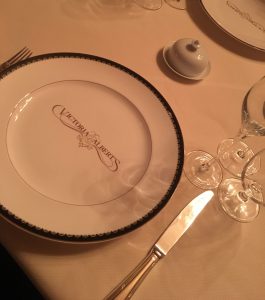 Dining at Victoria & Alberts during my Disney Cultural Representative Program