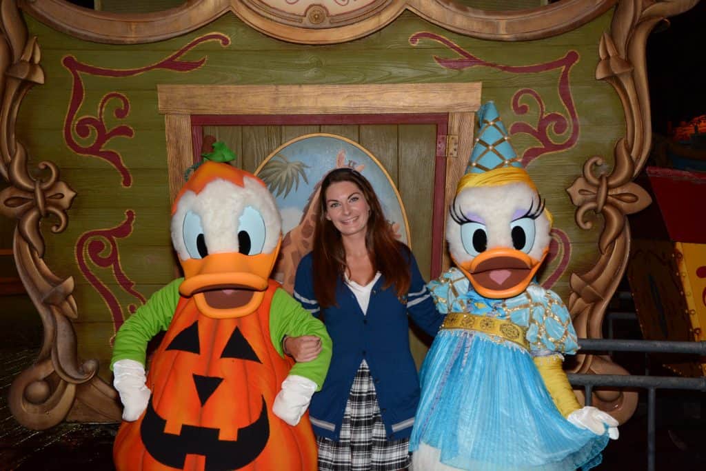 Donald & Daisy Duck at Mickey's Not So Scary Halloween Party - Disney CRP 17-18