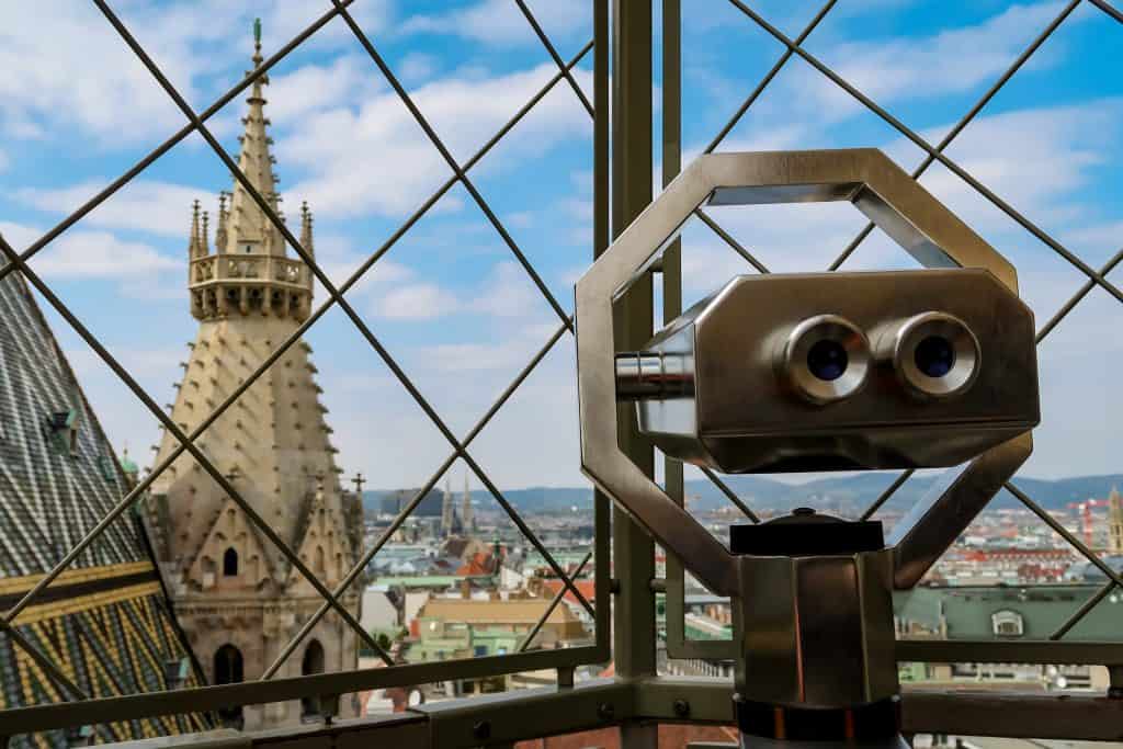 St Stephen's Cathedral lookout Vienna