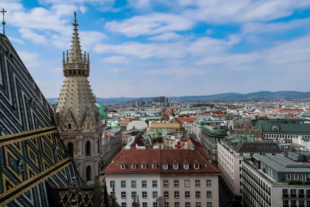 View Of Vienna From St Stephen's Cathedral