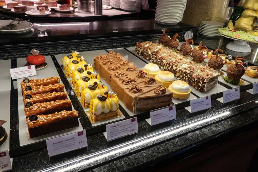 Cakes at Cafe Central, Vienna Austria