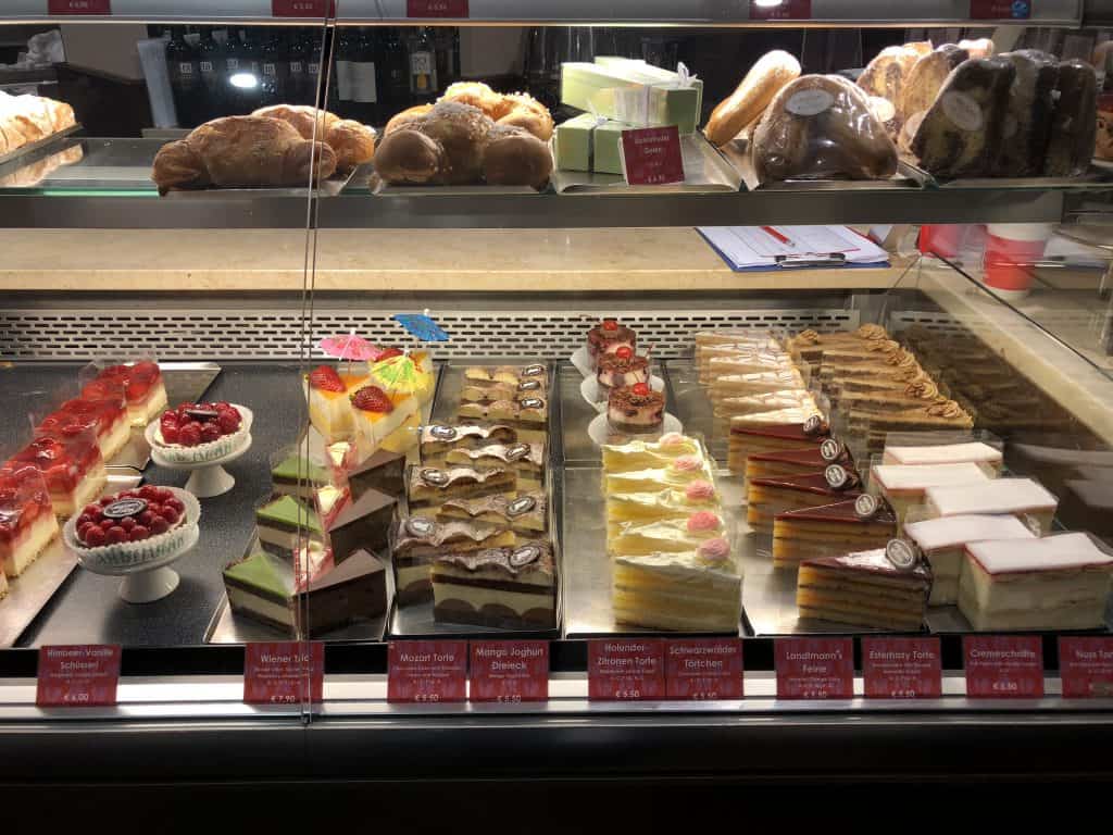 Cakes at Cafe Museum - Vienna Austria