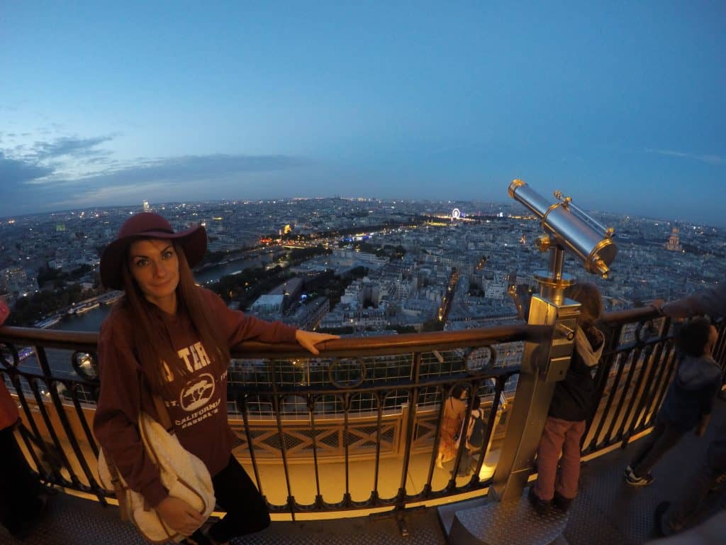 View of Paris from the Eiffel Tower