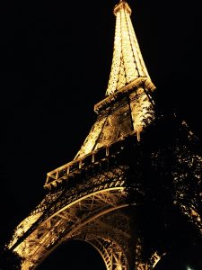 Eiffel Tower at night