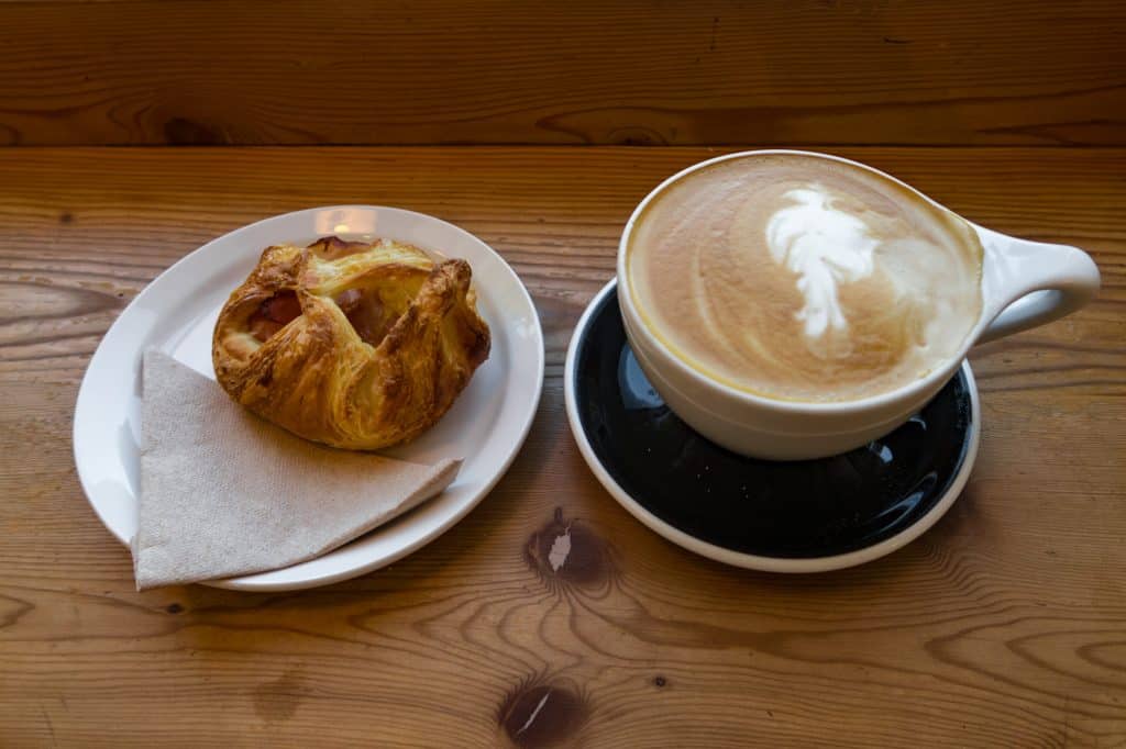 Coffee at Mount Currie Coffee Co - Whistler British Columbia