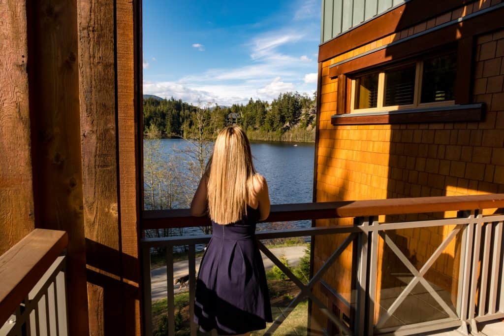 View Of Nita Lake From Nita Lake Lodge