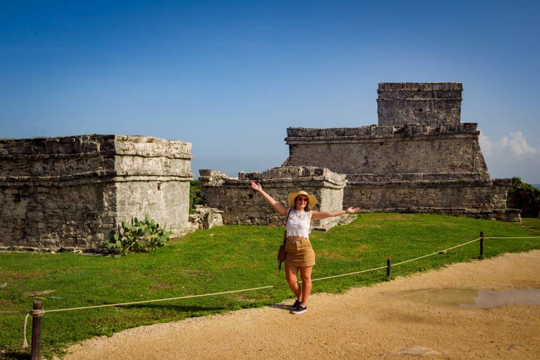 Touring the Tulum Mayan Ruins
