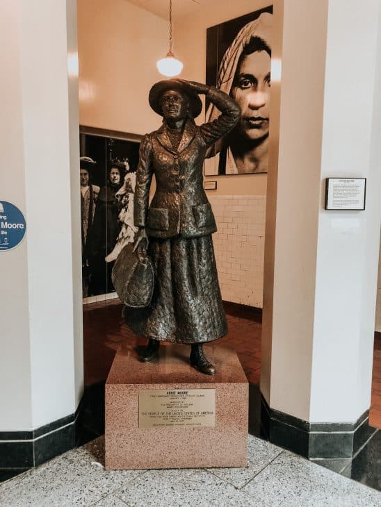 Anna "Annie" Moore was the first Immigrant processed at Ellis Island