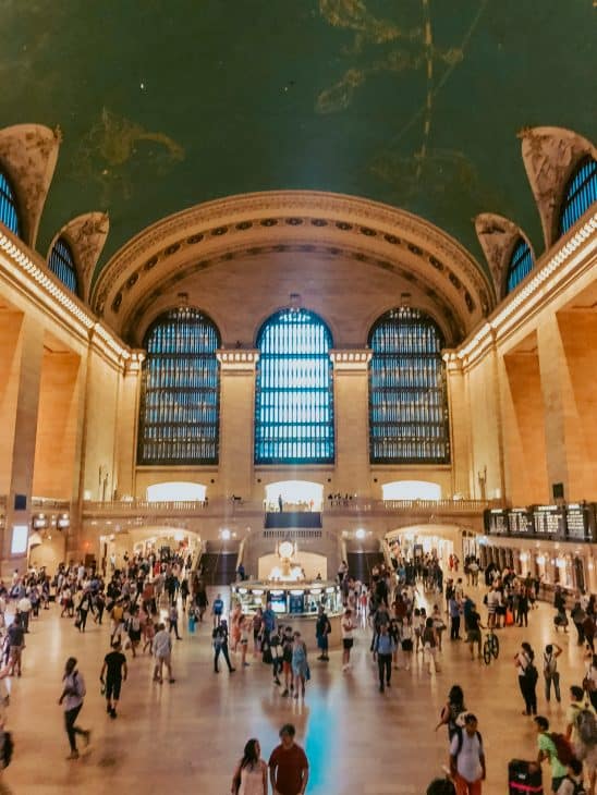 A busy Grand Central Station