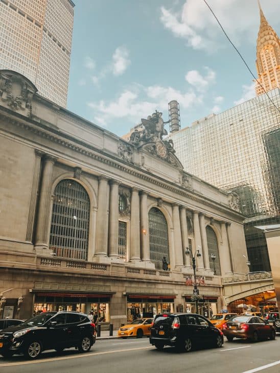 Bustling Streets of New York City