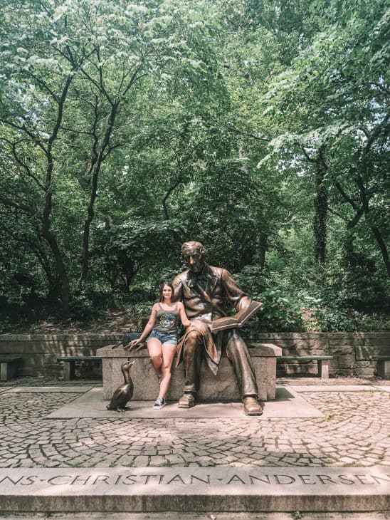 Hans Christian Anderson Statue