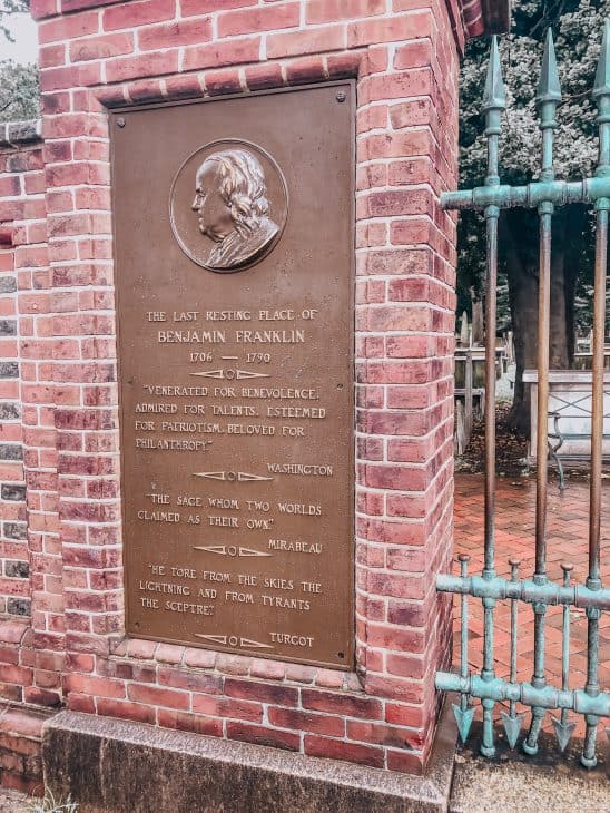 Christchurch Burial Ground Philadelphia 2