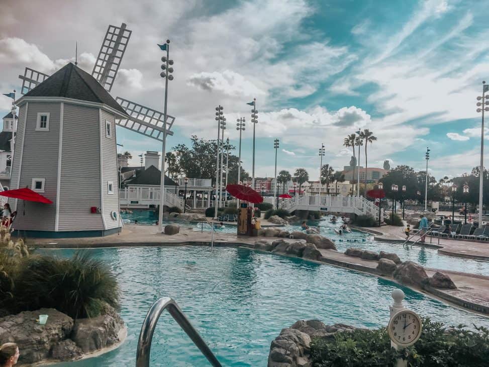 Stormalong Bay pool at Disney'a Beach Club resort Club Level 