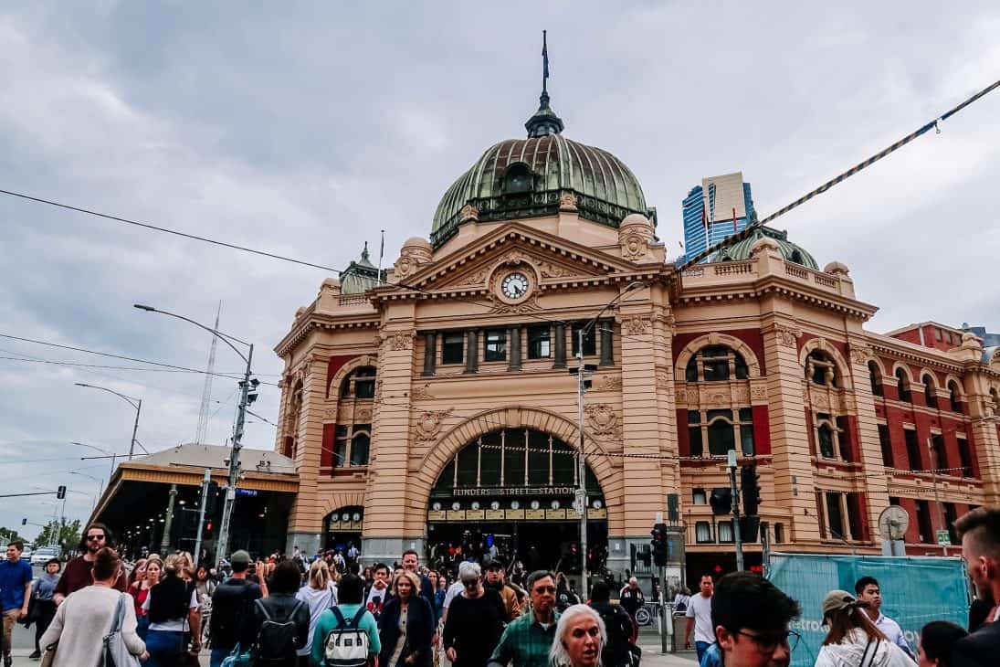 One of the most iconic buildings in all of Melbourne is Flinders Street Station