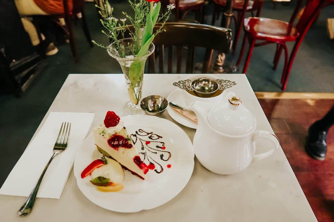 Hopetoun Tea Rooms serves some of the best tea and cake in Melbourne