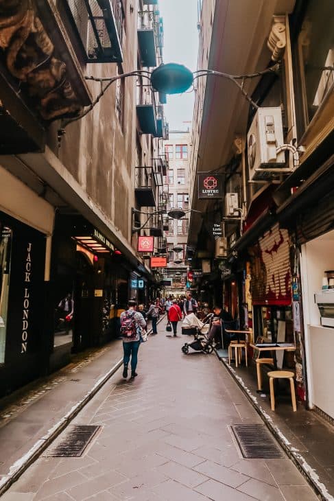 Melbourne Laneways Centre Place