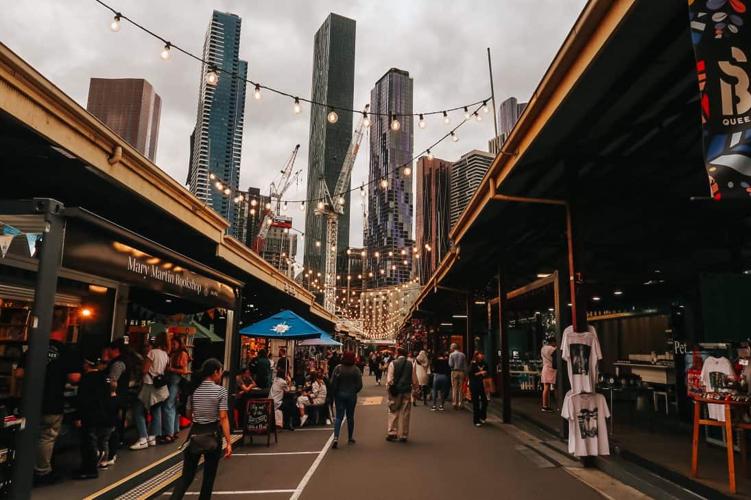 Queen Victoria Market is one of Melbourne's top attractions. On Wednesdays they offer a food night market with an array of cuisine.