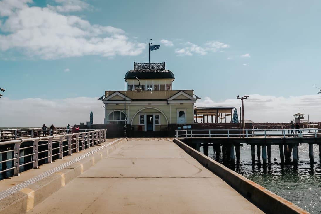 St.Kilda Pier is the place to spot penguins at sunset
