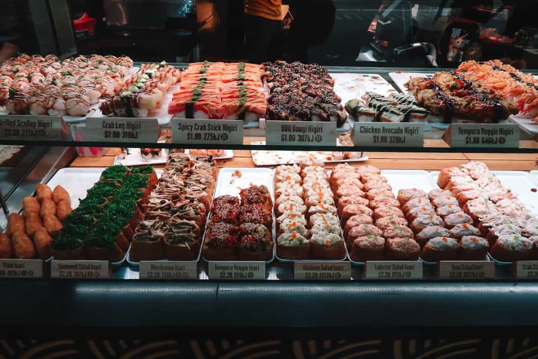 Sushi Hub offers some of the best Sushi to go in Melbourne - Melbourne 5 Day Itinerary