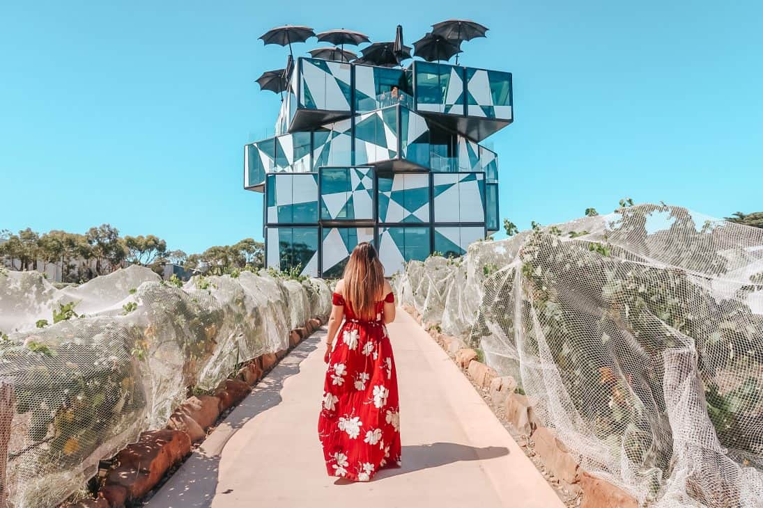 D'arenberg is one of the best wineries in McLaren Vale and features a museum and restaurant inside it's cube cellar door