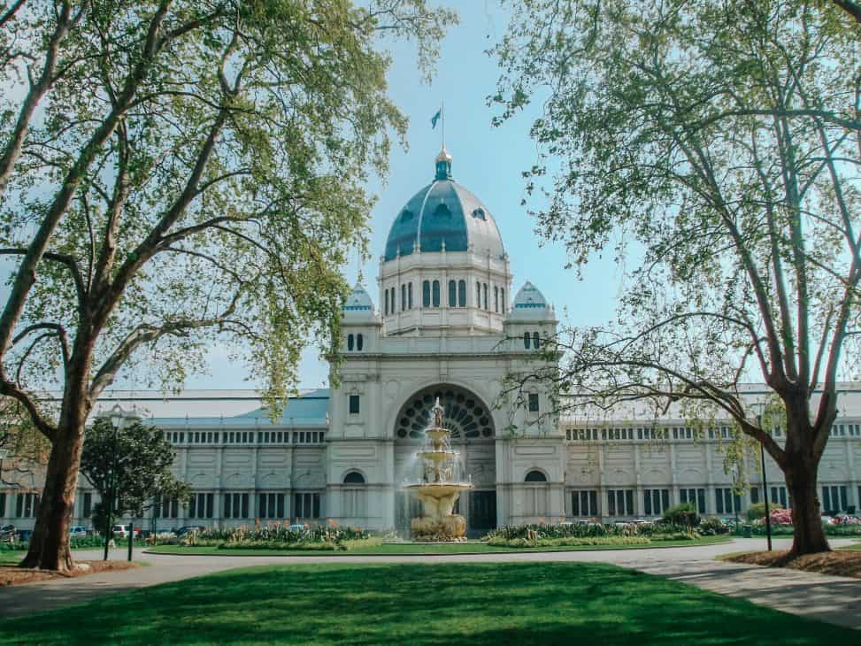 The Exhibition building is a must when spending 5 days in Melbourne