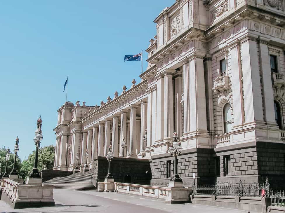 Take a visit to the Parliament of Victoria - on days when Parliament is sitting visitors can take in all the action, a must do during your 5 day Melbourne itinerary
