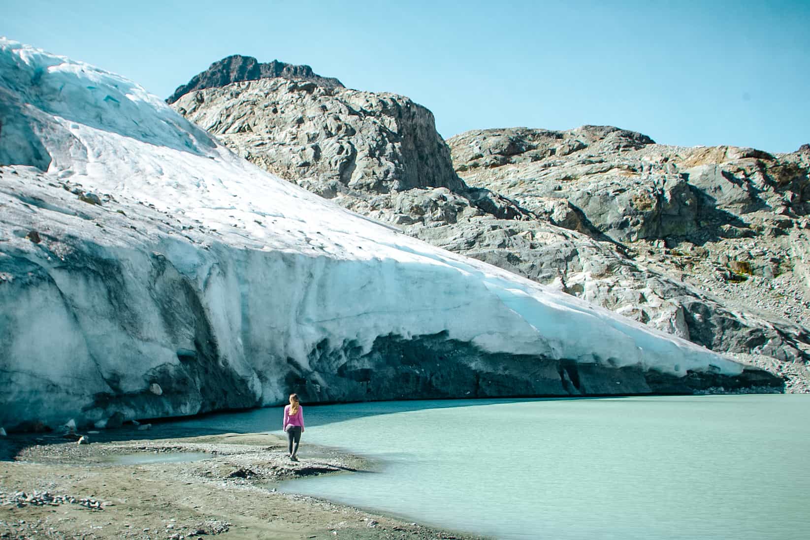 Wedgemount Glacier and Lake Whistler British Columbia Canada