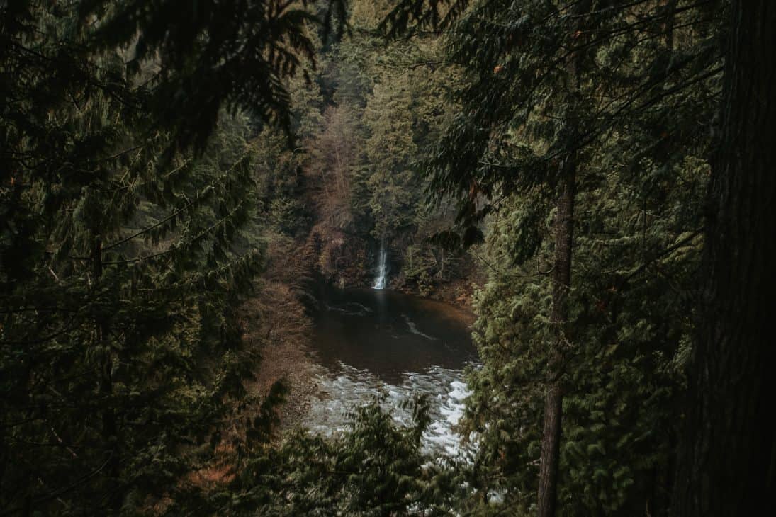 The Capilano River in North Vancouver