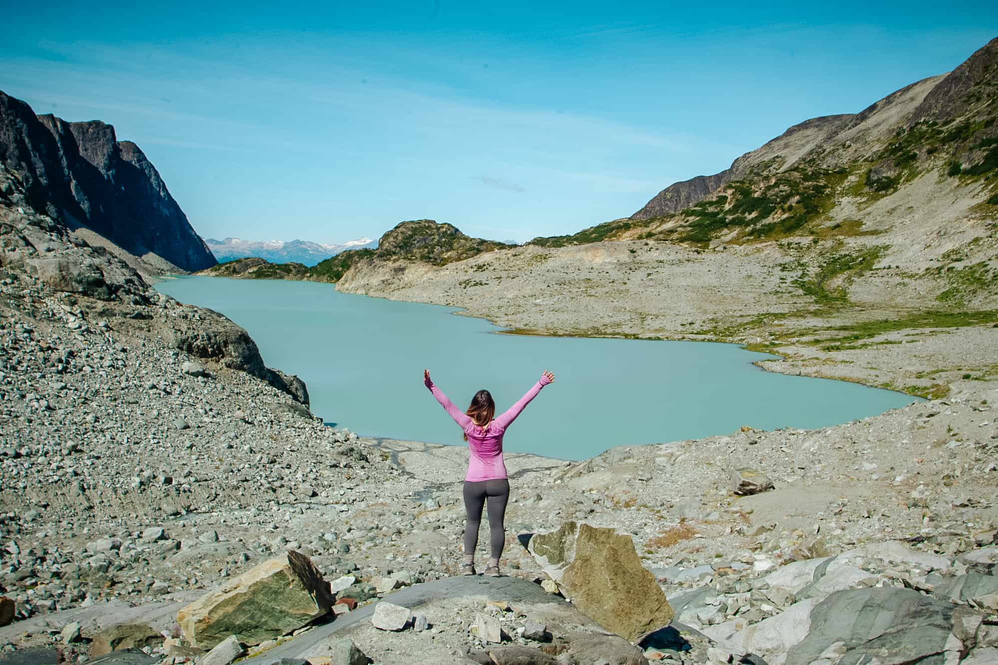 Wedgemount Lake Trail in Whistler Canada