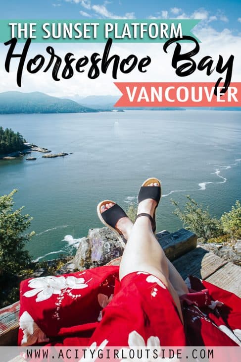 How to get to the sunset platform in Horseshoe Bay, Vancouver
