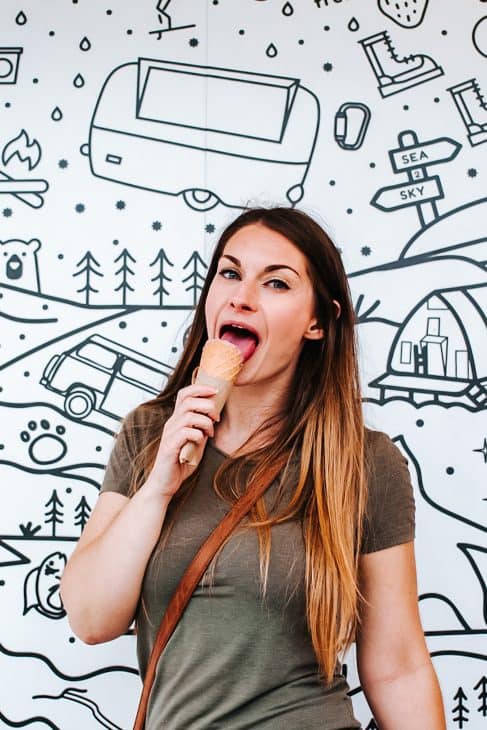 Alice Brohm Ice Cream Squamish Canada