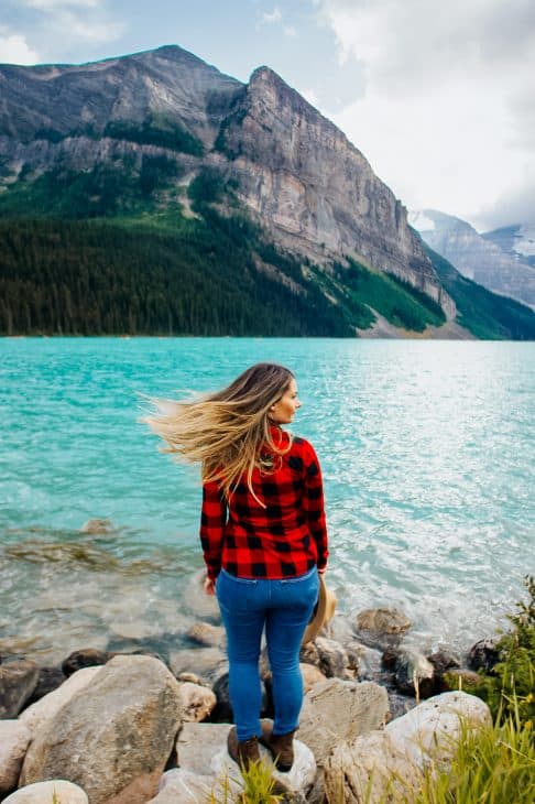 Exploring Lake Louise in Alberta Canada