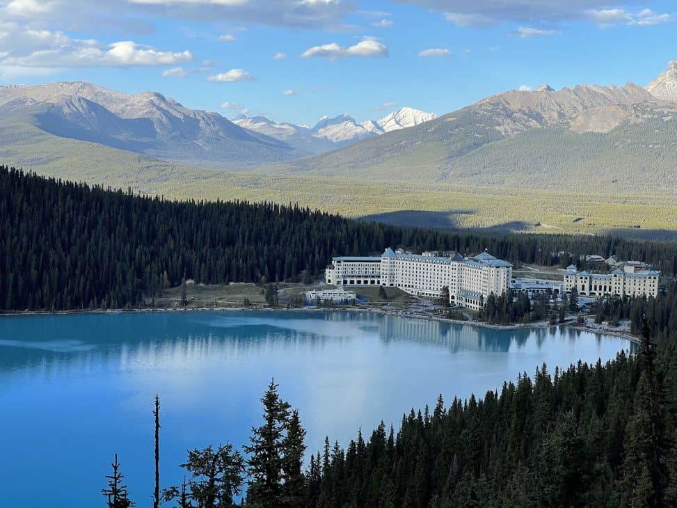 Mount Fairview lookout over Lake Louise