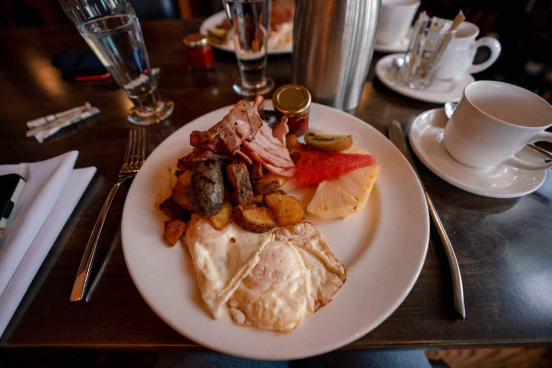 Emerald Lake Lodge Review Breakfast YoHo National Park Canada