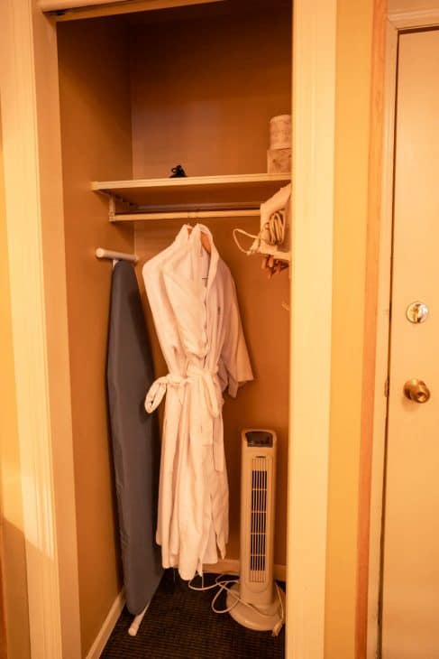 Wardrobe at Emerald Lake Lodge Canada