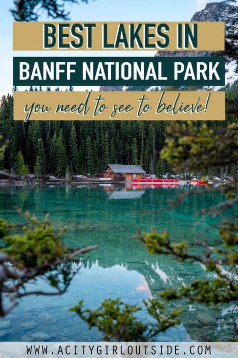 Best Lakes in Banff