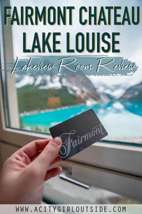 FAIRMONT CHATEAU LAKE LOUISE ROOM REVIEW