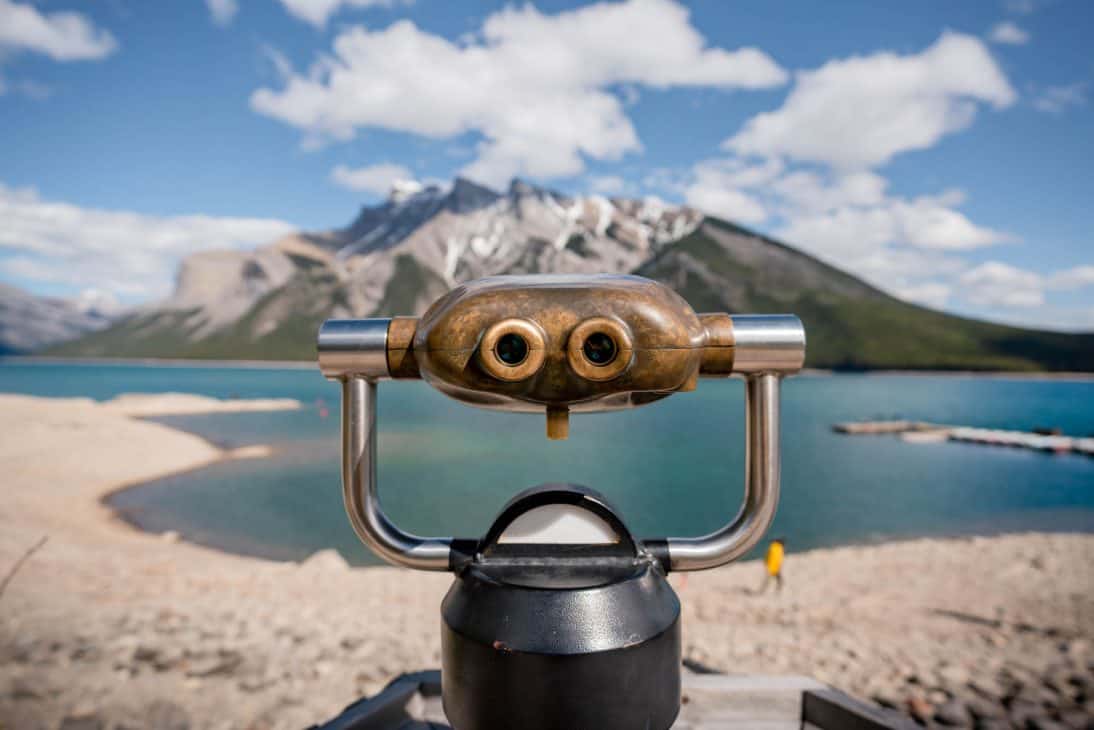 Lake Minnewanka Banff National Park A City Girl Outside