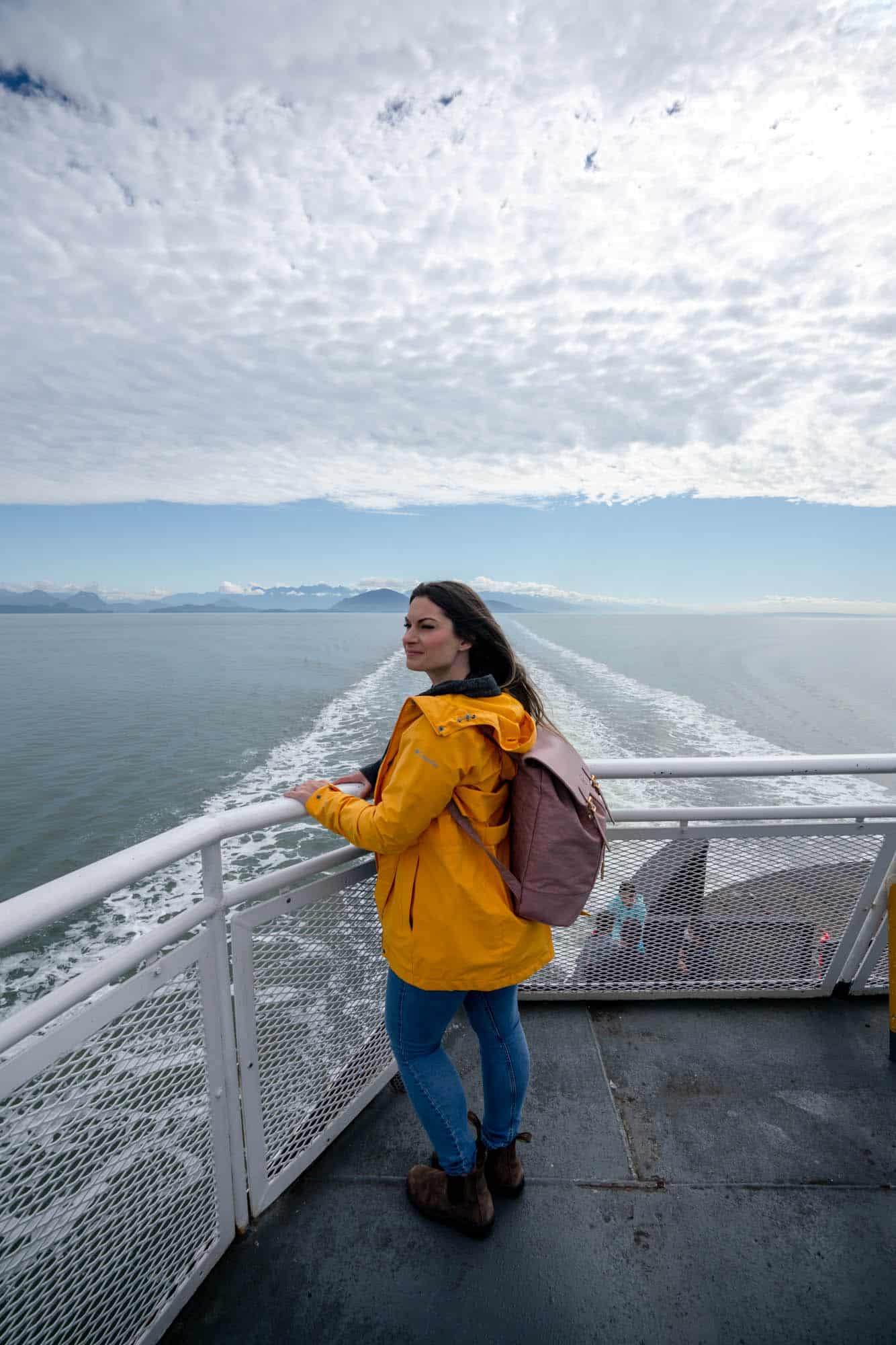 Checking out the BC ferry from Horseshoe Bay to Nanaimo before driving to Tofino. 