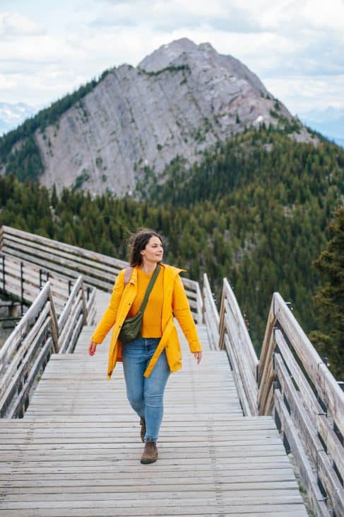 Banff Gondola Canada A City Girl Outside