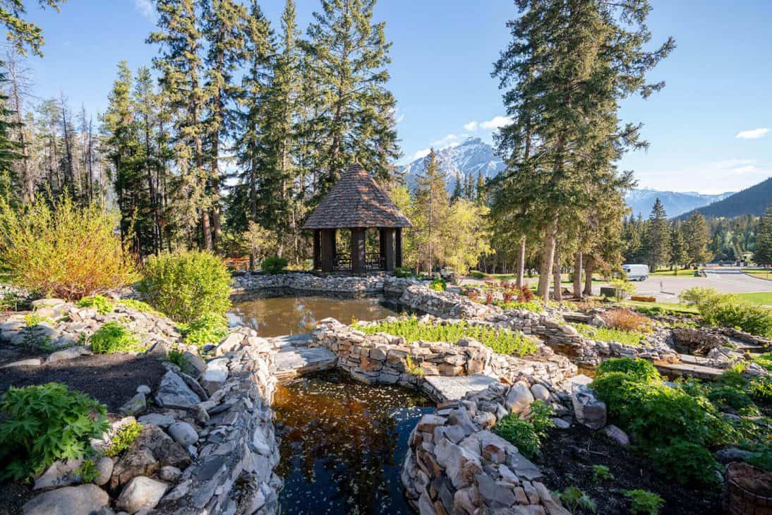Cascade of Time Gardens Banff Canada A City Girl Outside