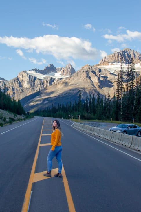 Icefields Parkway Banff Canada A City Girl Outside