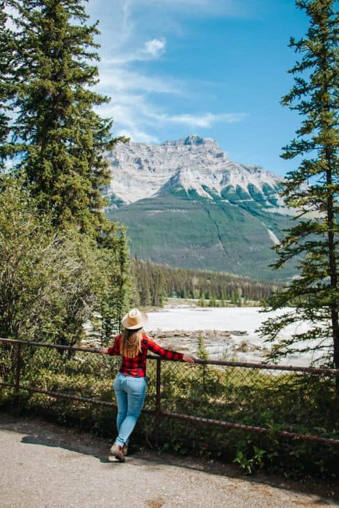 Athabasca Falls Jasper National Park Canada A City Girl Outside