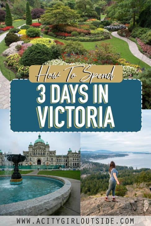 Victoria BC three day itinerary