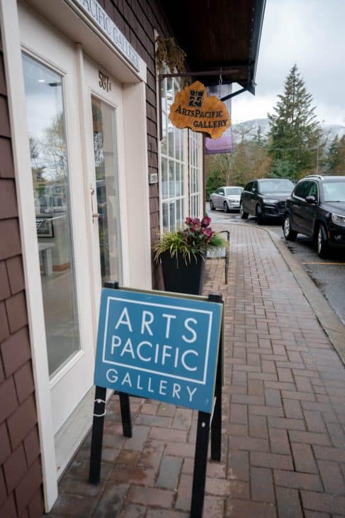 Artisan Square in Bowen Island is the place to come for art galleries and coffee shops.