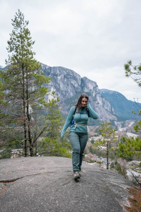 The Smoke Bluffs Hike in Squamish leads to stunning views of the Stawamus Chief 