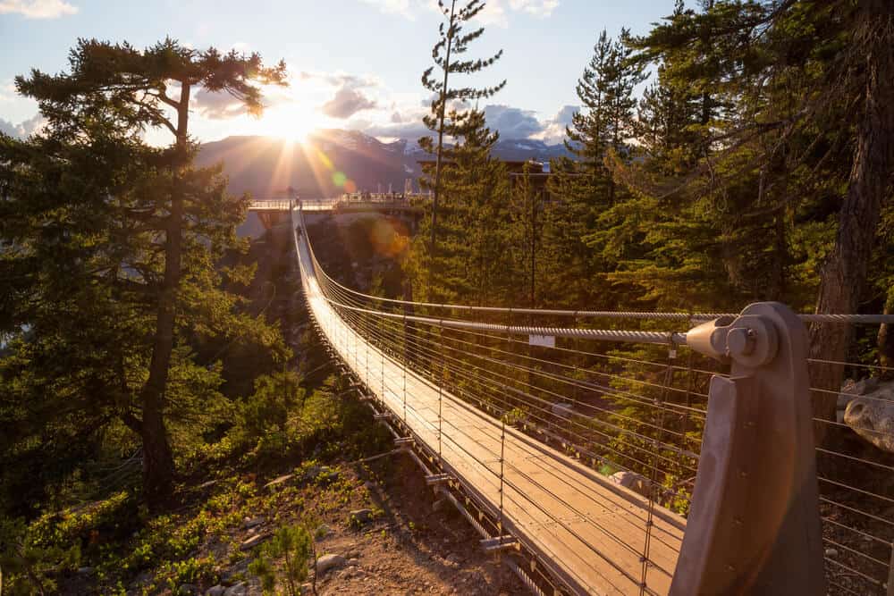 Sea to Sky Gondola Sky Pilot Bridge Squamish Canada