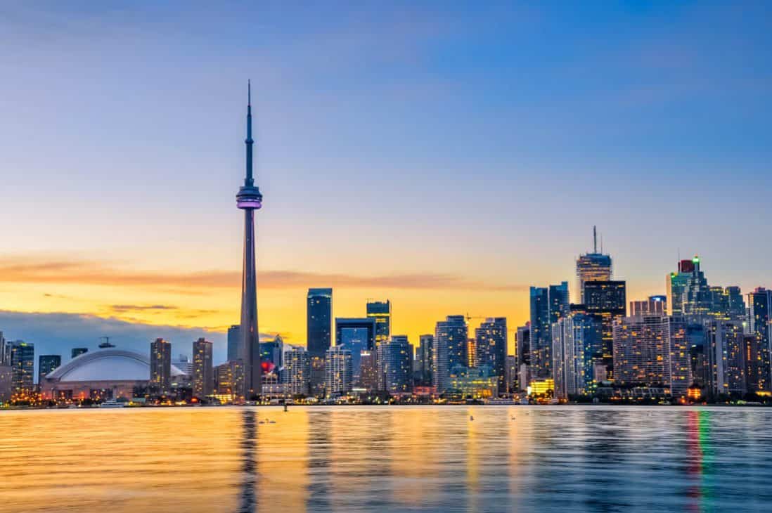 Toronto Skyline Ontario Canada