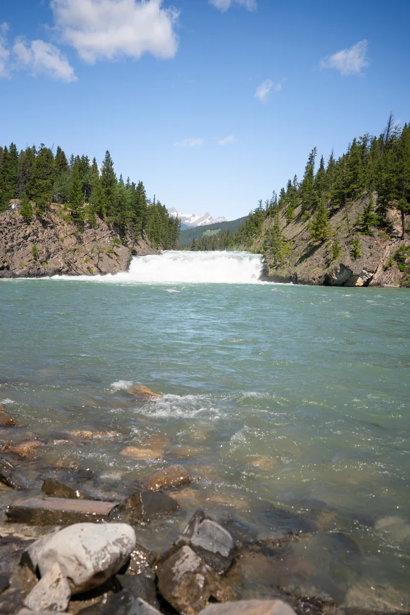 Bow Falls in Banff.